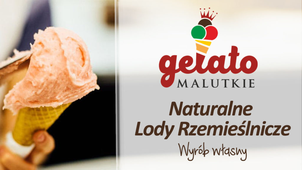 Naturalne lody włoskie, wyrabiane metodą rzemieślniczą.